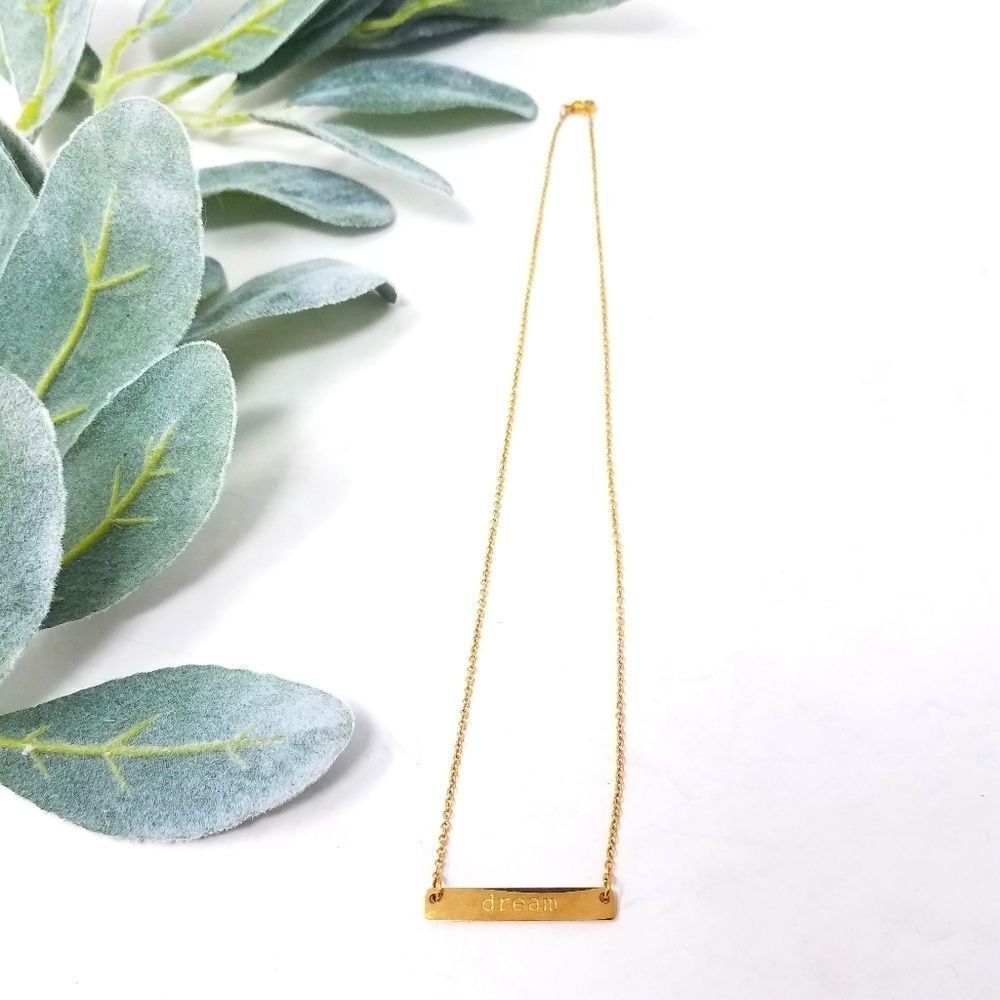 JOOK and NONA "dream" Bar Necklace‎
